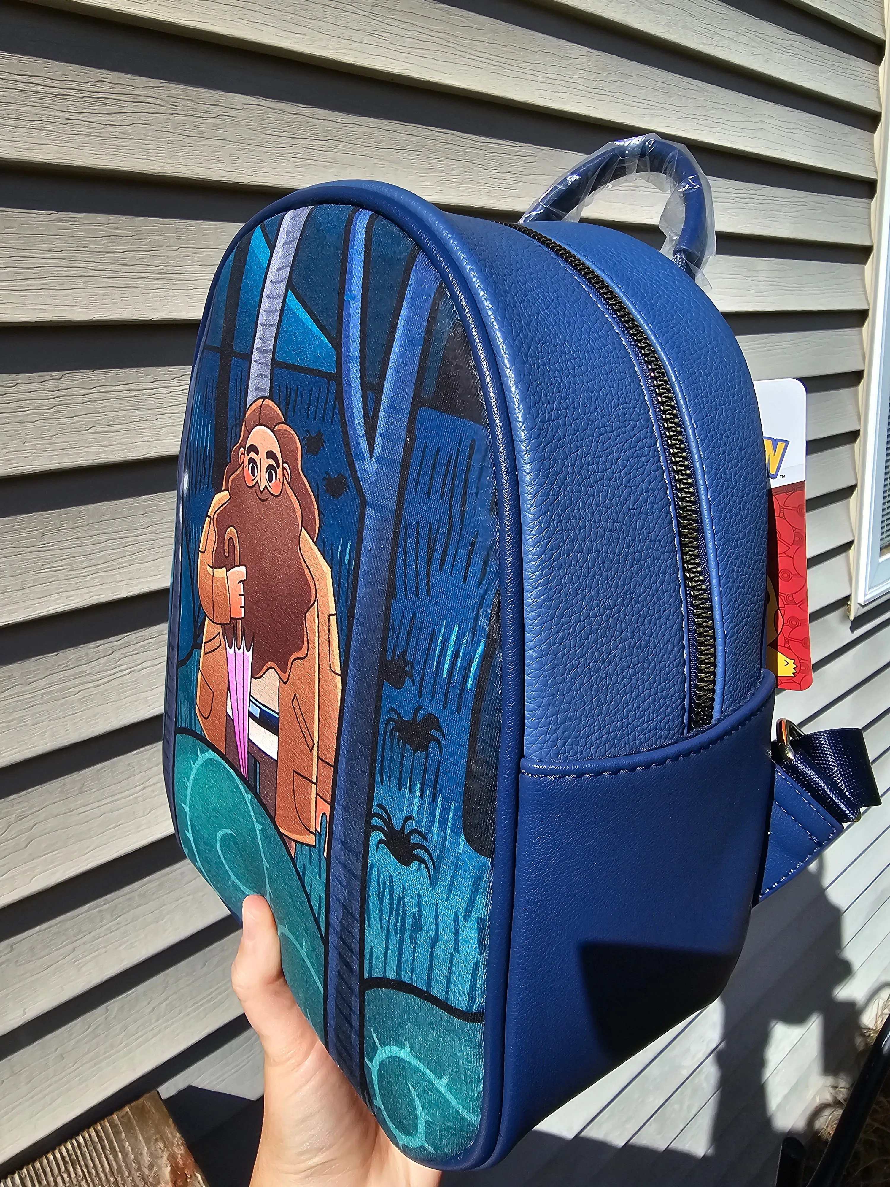 Follow the spiders custom mini backpack